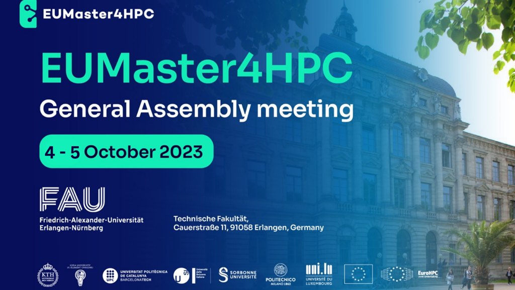 2023 EUMaster4HPC General Assembly 4-5 October 2023